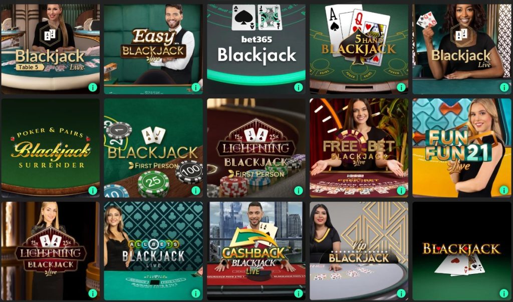 Blackjack online