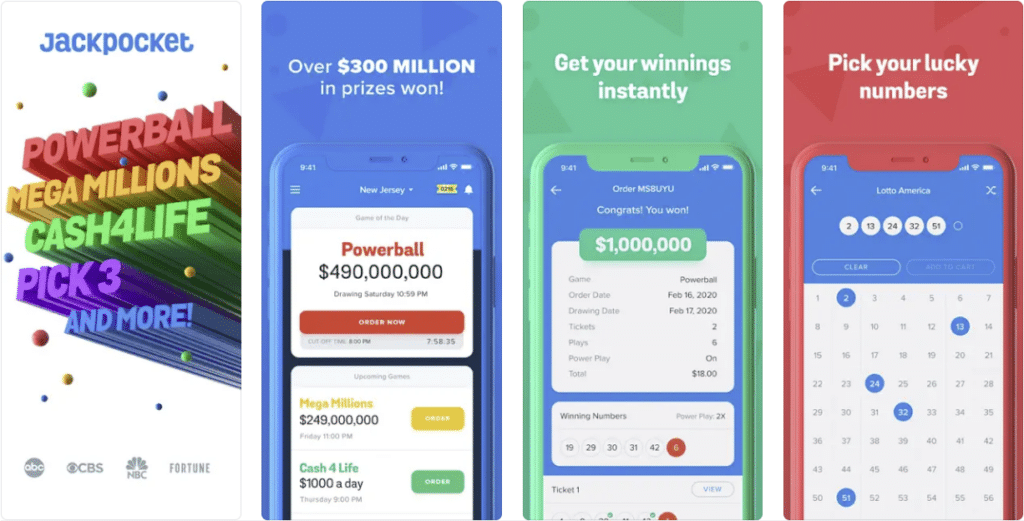 Jackpocket App for Online Lottery