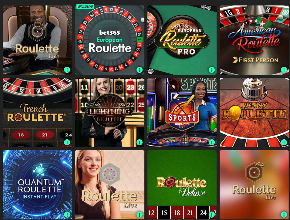 online roulette games