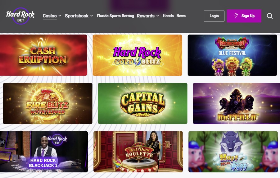 Best NJ Casino with 3,300+ games - Hard Rock Online Casino