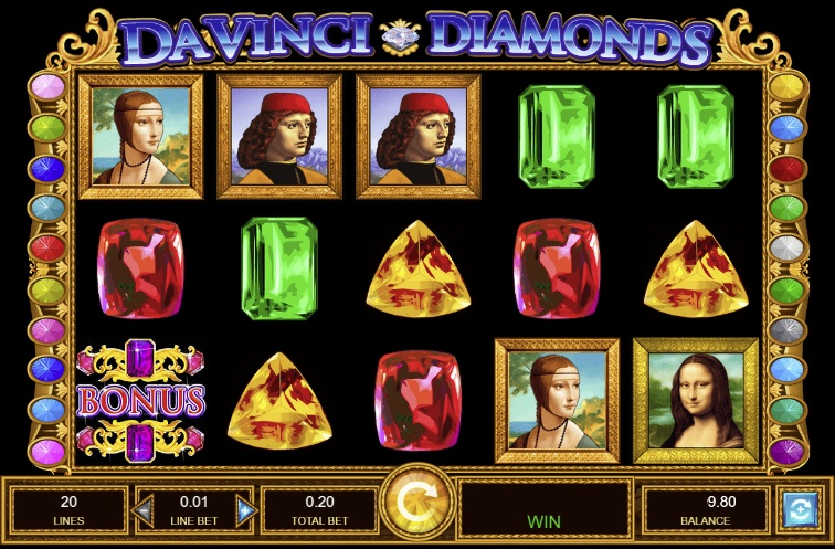 Da Vinci Diamonds Slot