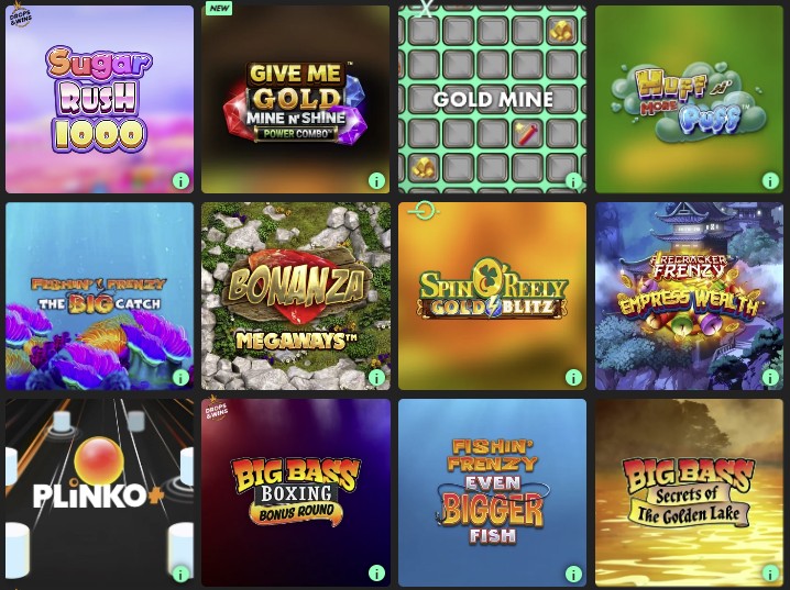 High RTP Games with best payout chance